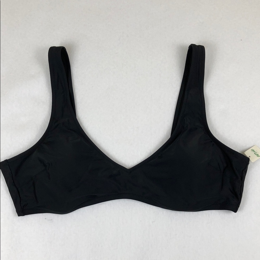 Aerie Classic Black Swim Bikini Top Sz XL and XXL (S1)